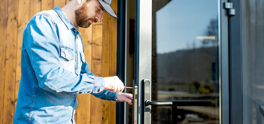 Frameless Glass Storefront Door Locks Replacement in Twentynine Palms, CA